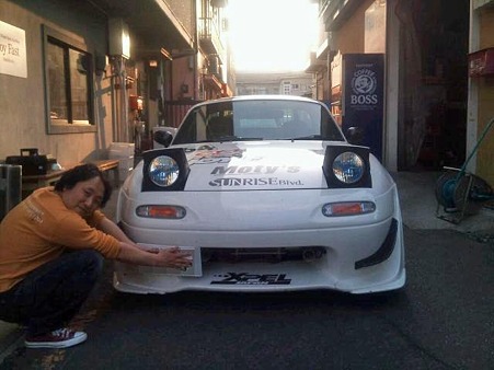 耐久号 洗車＆ライト交換