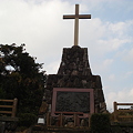Photos: ガスパル様	  中江ノ島を見下ろす黒瀬の丘にある十字架の碑