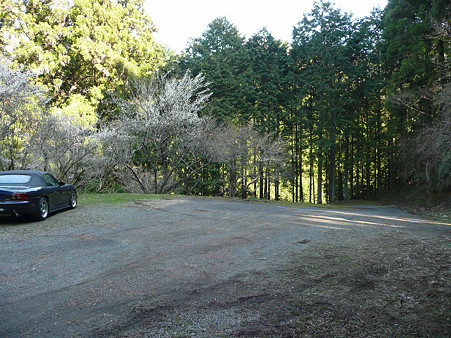 芭蕉天神宮駐車場