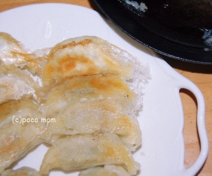 羽付き餃子