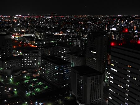 博多駅方面の夜景