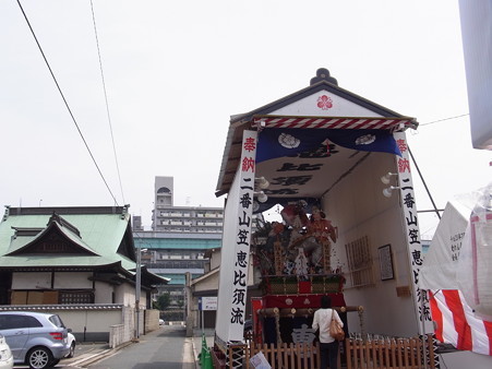 37 博多祇園山笠 恵比須流 舁き山 琴瑟相和調(きんしつあいわしてととのう)2012年 写真画像5