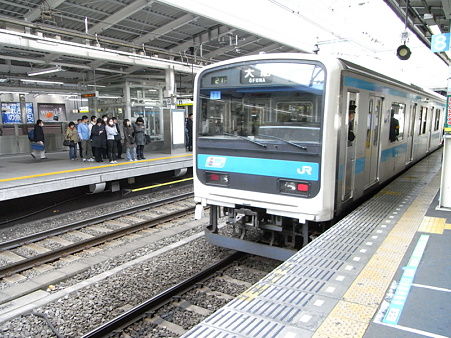 209系京浜東北線(横浜駅)