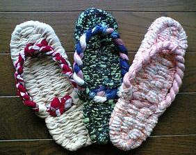 母の布草履三種