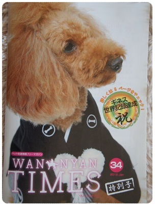WAN☆NYAN TIMES 1月号 表紙