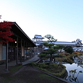 夕暮れの金沢城　庭園