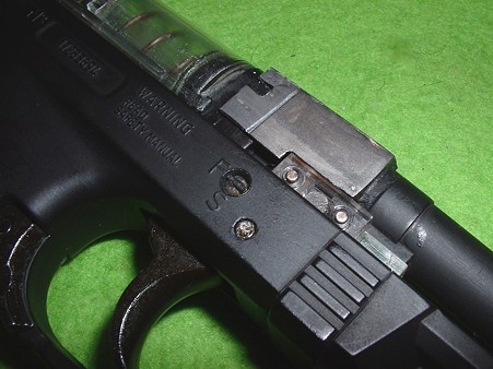 「ワルサー P22」 トリガーロック部toモールド追加加工 Doburoku-TAO