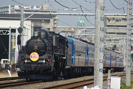 DL春さきどり号最後尾（2009/2/14）